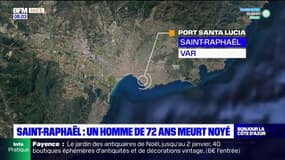 Saint-Raphaël: un homme de 72 ans mort noyé
