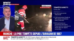Tempête Goretti: un navire à la dérive au large de Cherbourg dans la Manche, un bateau de secours parti récupérer l'équipage