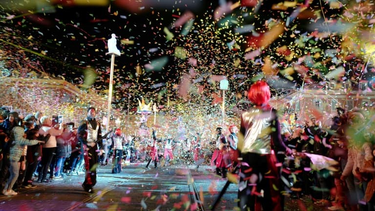 Le carnaval de Nice, le 18 février 2020