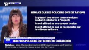 Affaire Hedi: "On ne peut pas comprendre que les syndicats de police cautionnent ce genre de choses", pour Alma Dufour (LFI)