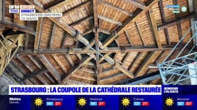 Strasbourg: la coupole de la cathédrale bientôt restaurée