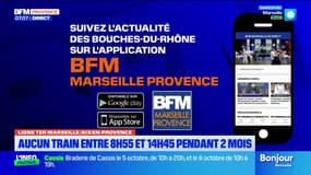 SNCF: aucun TER entre 8h55 et 14h45 sur la ligne Aix-Marseille durant deux mois 