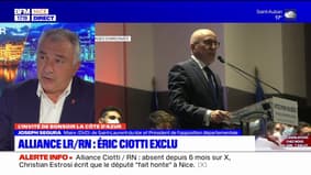 Alliance LR/RN: le maire de Saint-Laurent-du-Var souligne une "dérive" d'Éric Ciotti