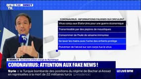 Coronavirus: attention aux fake news ! - 28/02