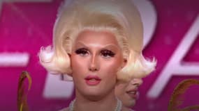 Le Filip, gagnante de la saison 3 de Drag Race Franbce, lors de la finale le 17 juillet 2024. 