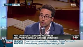 "Je propose qu'il y ait un 'numéro santé', pourquoi pas le 15 car c'est le plus connu, sur lequel on puisse appeler pour tous les problèmes de santé"