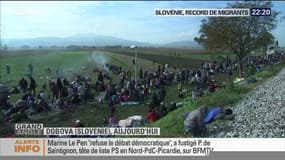 La Slovénie demande l'aide de l'Union européenne face à l'afflux de migrants