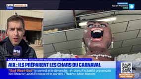 Aix-en-Provence: derniers préparatifs avant le coup d'envoi du carnaval