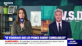 Procès de Nordahl Lelandais: Jennifer Maeco de Araujo, la mère de Maëlys, "voudrait que les peines soient cumulables"