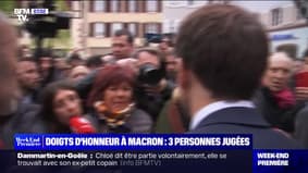 3 people tried for insulting and giving the middle fingers to Emmanuel Macron during his visit to Alsace