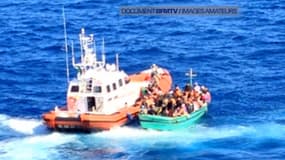 Une centaine de naufragés syriens ont été secourus par un paquebot de croisière.