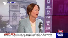 Ségolène Royal: "C'est quand même le quinquennat de la désolation" pour les commerces