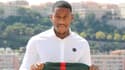 Ronaël Pierre-Gabriel lors de sa présentation avec l'AS Monaco, le 20 août 2018