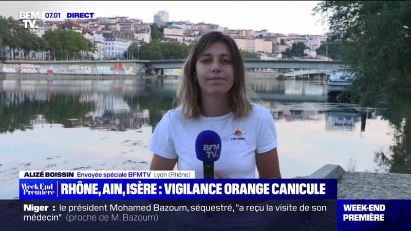 Canicule: le Rhône, l'Ain et l'Isère placés en vigilance orange par Météo France