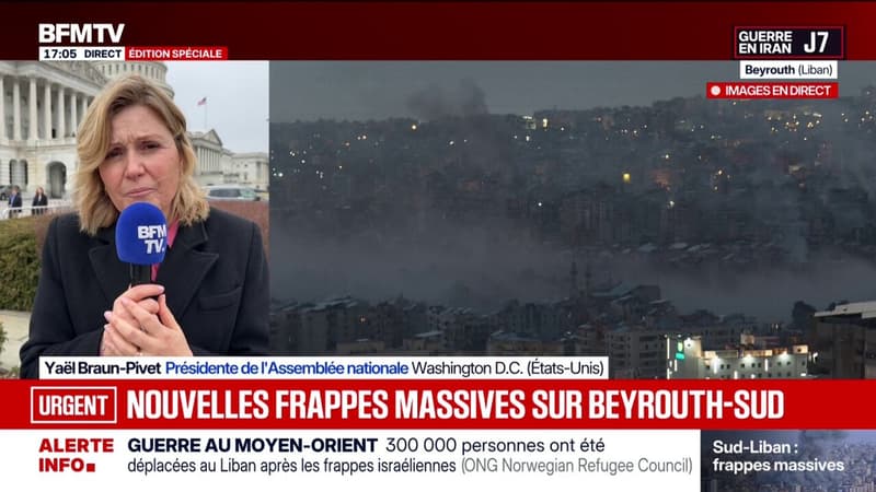 Guerre au Moyen-Orient: "C'est au peuple iranien de choisir, le moment venu, par des élections libres, les dirigeants qui vont pouvoir conduire la destinée du pays", déclare Yaël Braun-Pivet