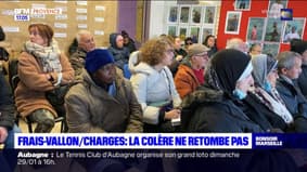Marseille: les habitants de Frais-Vallon continuent de manifester contre la hausse de leurs charges