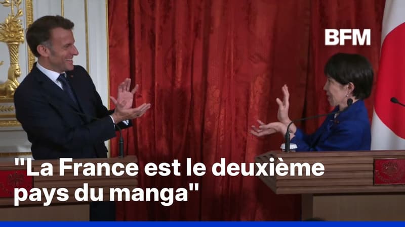 Culture, défense...La conférence de presse entre Emmanuel Macron et la Première ministre japonaise