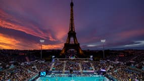 Le stade du Champ-de-Mars durant les Jeux paralympiques.