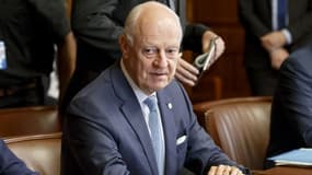 L'émissaire de l'ONU pour la Syrie, Staffan de Mistura.