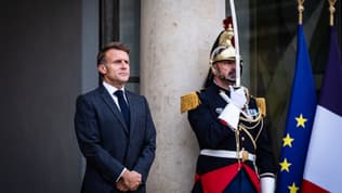 Emmanuel Macron à l'Elysée le 2 septembre 2025