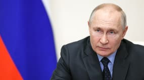 Le président russe, Vladimir Poutine, le 29 mars 2023 à Moscou