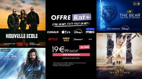 CANAL+ : RAT+, l'offre complète pour les moins de 26 ans comprend AppleTV+, Netflix ou encore Max