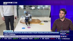 Cog.Engines propose un bras robot pour travailler en coopération avec l'humain