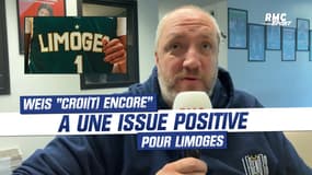 Basket : Weis "croi(t) encore" à une issue positive pour Limoges