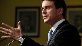 Manuel Valls, dimanche 8 janvier, en meeting à Liévin
