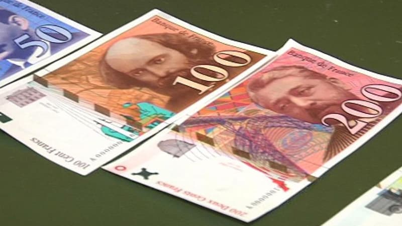 Des billets en francs
