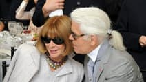 Anna Wintour et Karl Lagerfeld 