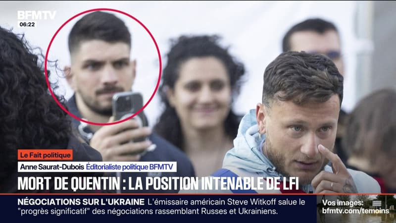 LE FAIT POLITIQUE D'ANNE - "Pour LFI c'est une bombe politique": l'assistant parlementaire du député Raphaël Arnault fait partie des personnes interpellées après la mort de Quentin Deranque