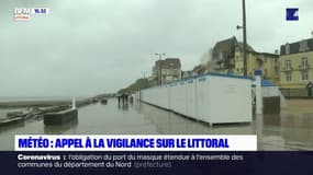 Côte d'Opale: appel à la vigilance sur le littoral, des forts vents attendus mardi