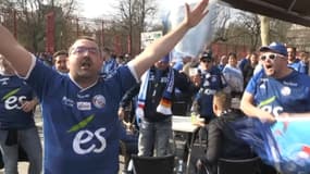 Les supporters de Strasbourg