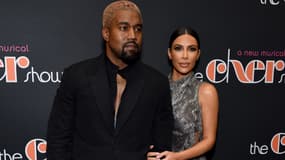 Kanye West et Kim Kardashian en décembre 2018