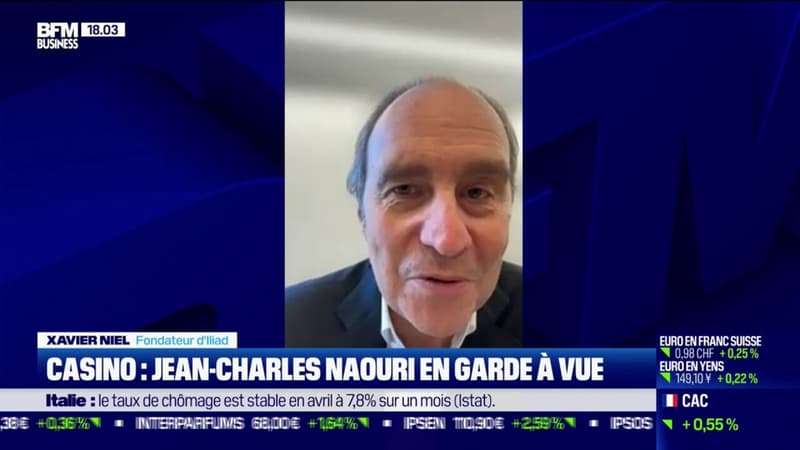 Xavier Niel apporte son soutien à Jean-Charles Naouri