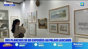 Des planches de BD exposées au Musée du Palais Lascaris à Nice