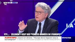 Pour Thierry Breton, la dissuasion nucléaire “doit rester à la seule main française” bien qu’elle a “une dimension européenne”