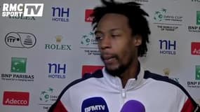 Tennis / Coupe Davis / Monfils : "J'étais hyper content avant de rentrer" - 06/03
