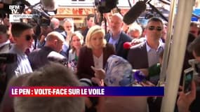 L’édito de Matthieu Croissandeau : Le Pen, volte-face sur le voile - 18/04
