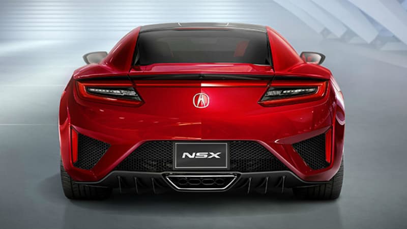 La NSX est badgée Acura aux Etats-Unis et Honda en Europe
