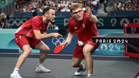 L'équipe de France masculine de tennis de table jouera sa place en finale aujourd'hui contre les Chinois. 