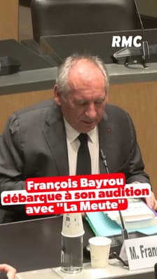 Quand François Bayrou débarque à son audition avec "La Meute" 