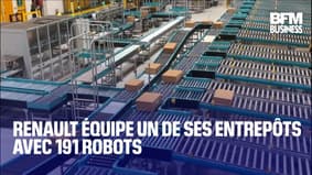  Renault équipe un de ses entrepôts avec 191 robots 