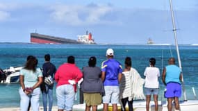 Des hydrocarbures s’écoulent d’un navire échoué depuis fin juillet au large de l'Île Maurice