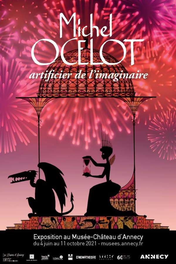 Affiche de l'exposition consacrée au réalisateur Michel Ocelot Affiche de l'exposition consacrée au réalisateur Michel Ocelot