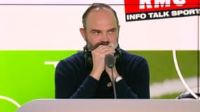 L'ancien Premier ministre Édouard Philippe au micro de RMC, le 23 février 2021