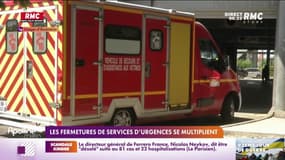 Hôpital : les fermetures de services d'urgences se multiplient