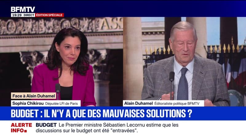 "Les annonces qui sont faites ne m'ont pas du tout convaincue" juge Sophia Chikirou, députée LFI de Paris