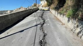 Cinq habitations ont dû être évacuées en raison de risque d'affaissement dans le quartier de l'Estaque à Marseille.